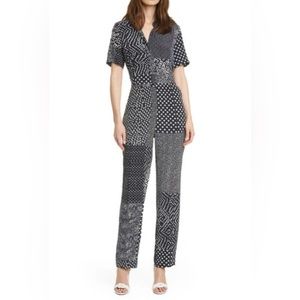 Diane Von Furstenberg Lucy Patchwork Jumpsuit